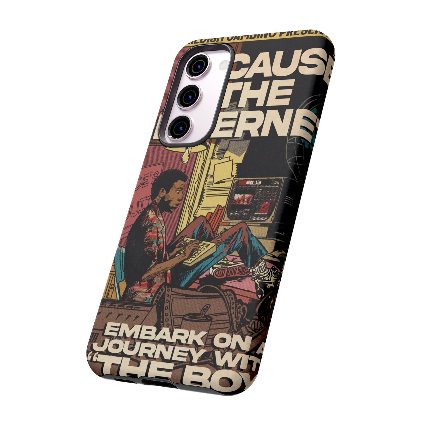 Childish Gambino- Because The Internet - Tough Phone Cases