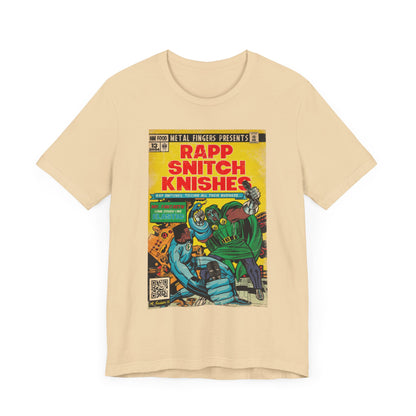 MF DOOM - Rap Snitch Knishes Comic Book Art - Unisex Jersey Short Sleeve Tee