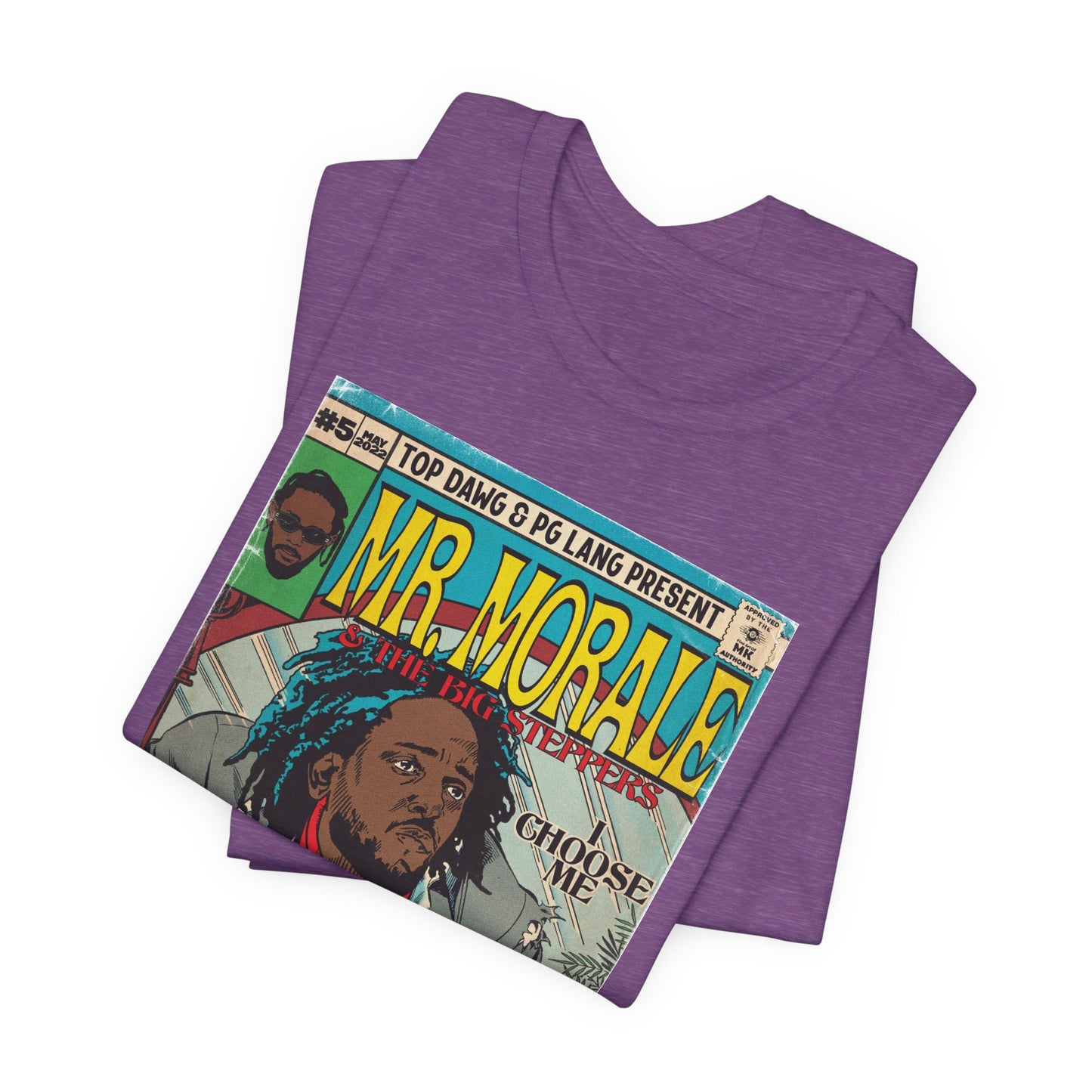 Kendrick Lamar- Mr. Morale & The Big Steppers- Unisex Jersey Short Sleeve Tee