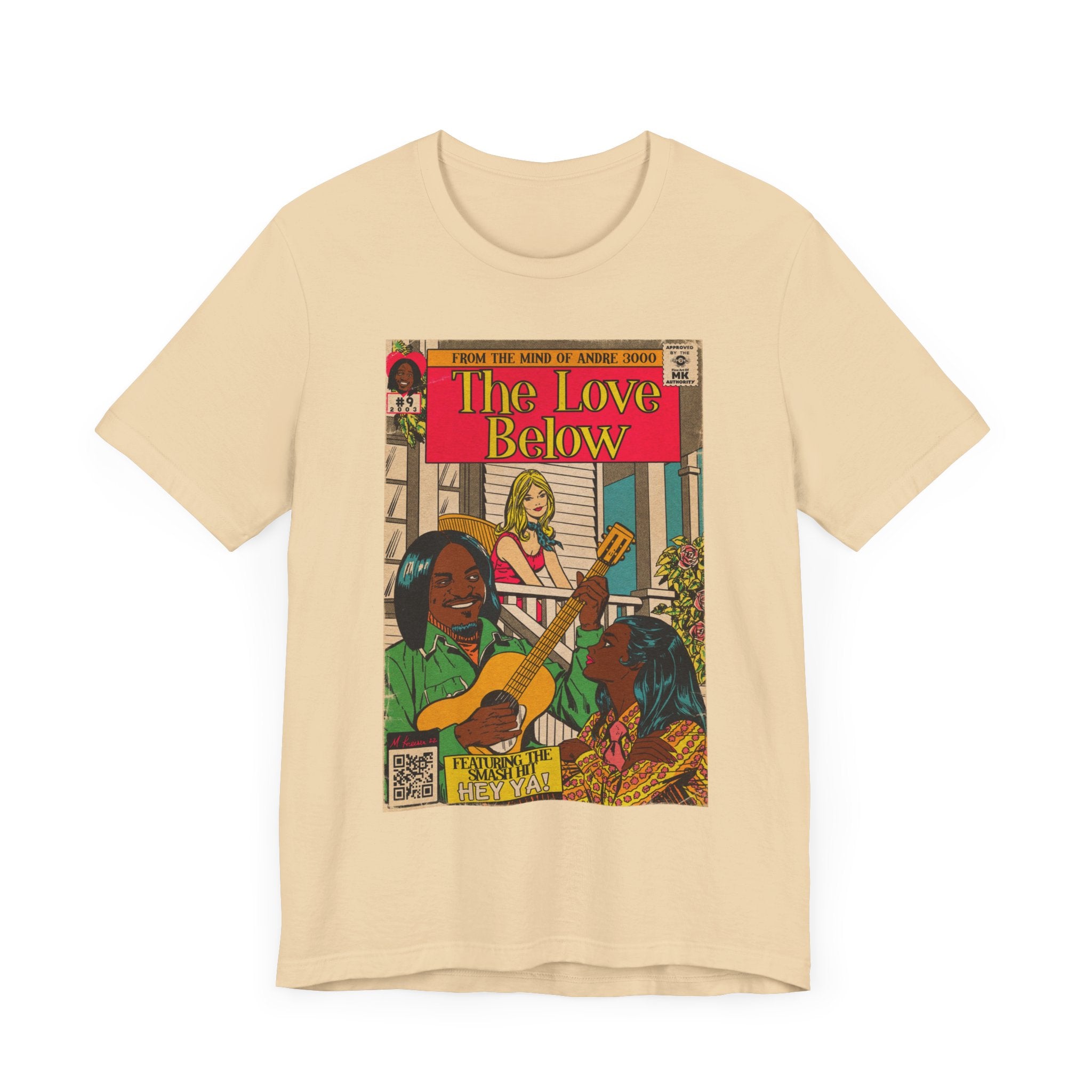 OutKast- Andre 3000- The Love Below - Unisex Jersey Short Sleeve Tee – Fine  Art Of MK