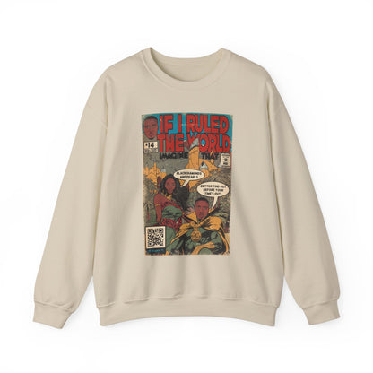 Nas & Lauryn Hill - If I Ruled The World- Unisex Heavy Blend™ Crewneck Sweatshirt