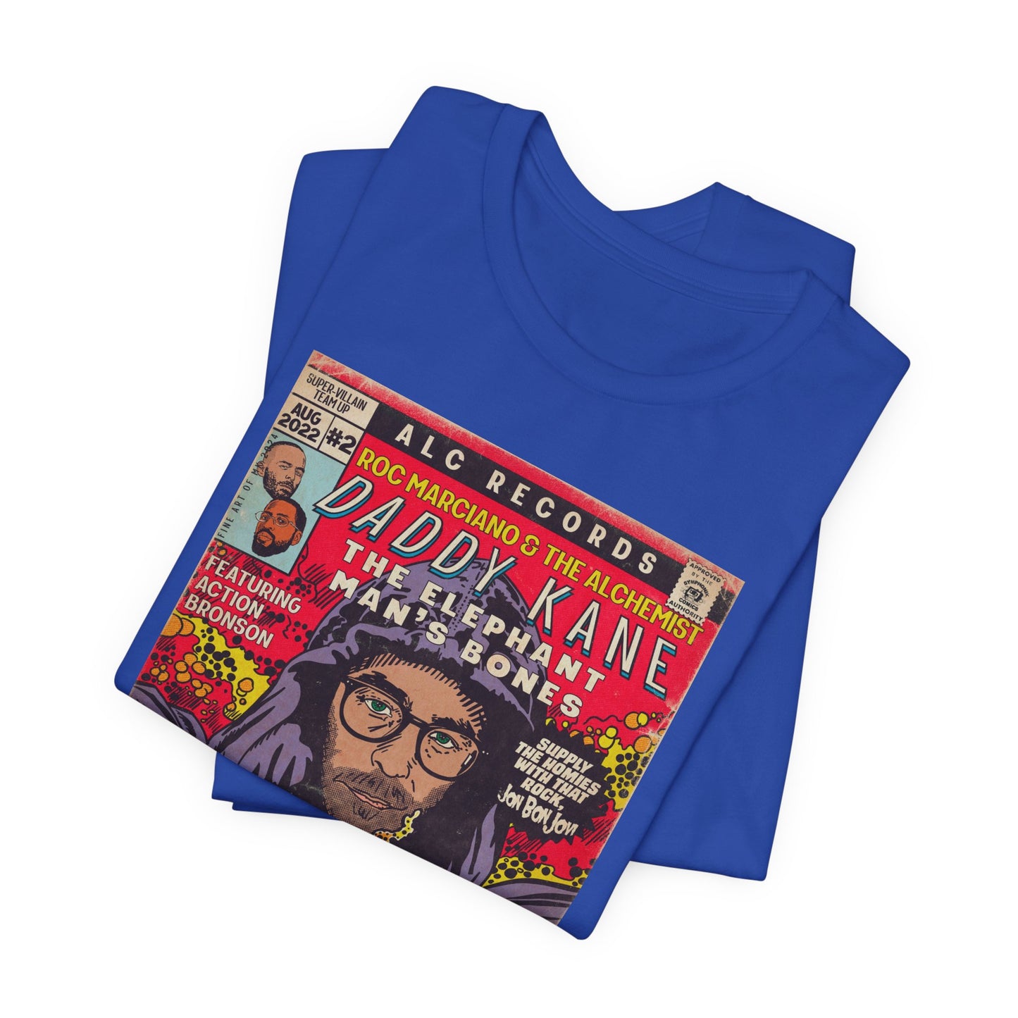 Roc Marciano, Alchemist, Action Bronson - Daddy Kane - Unisex Jersey Short Sleeve Tee