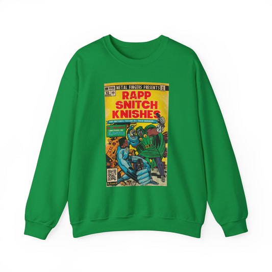 MF DOOM -Rapp Snitch Knishes - Unisex Heavy Blend™ Crewneck Sweatshirt