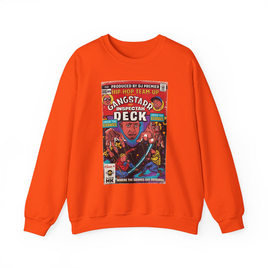 Gang Starr & Inspectah Deck - Above The Clouds - Unisex Heavy Blend™ Crewneck Sweatshirt