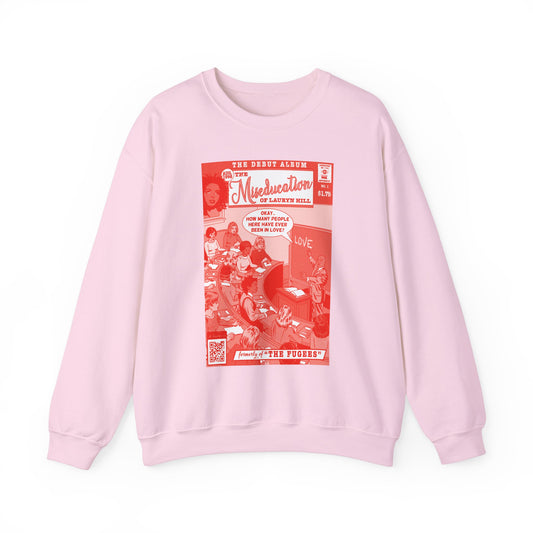 The Miseducation of Lauryn Hill.. - RED VARIANT - Unisex Heavy Blend™ Crewneck Sweatshirt