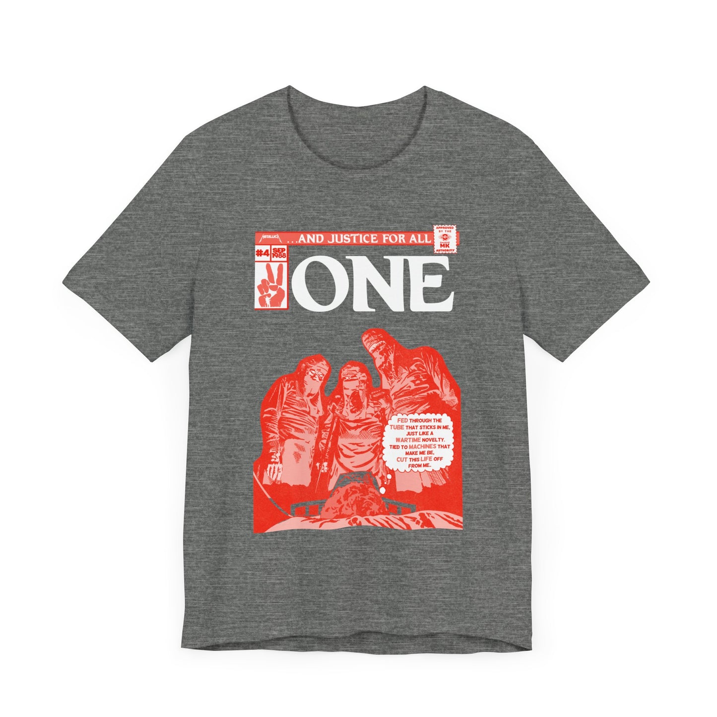 Metallic - One - RED VARIANT - Unisex Jersey Short Sleeve Tee