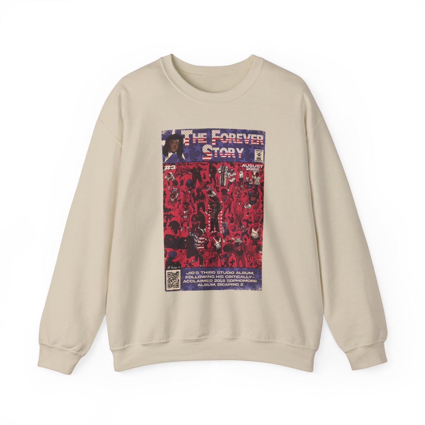 JID- The Forever Story -  Unisex Heavy Blend™ Crewneck Sweatshirt