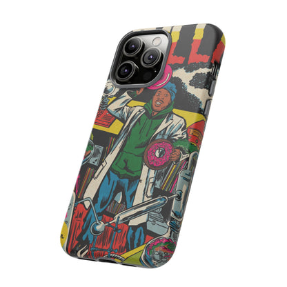 J Dilla - Comic Book Art - Tough Phone Cases