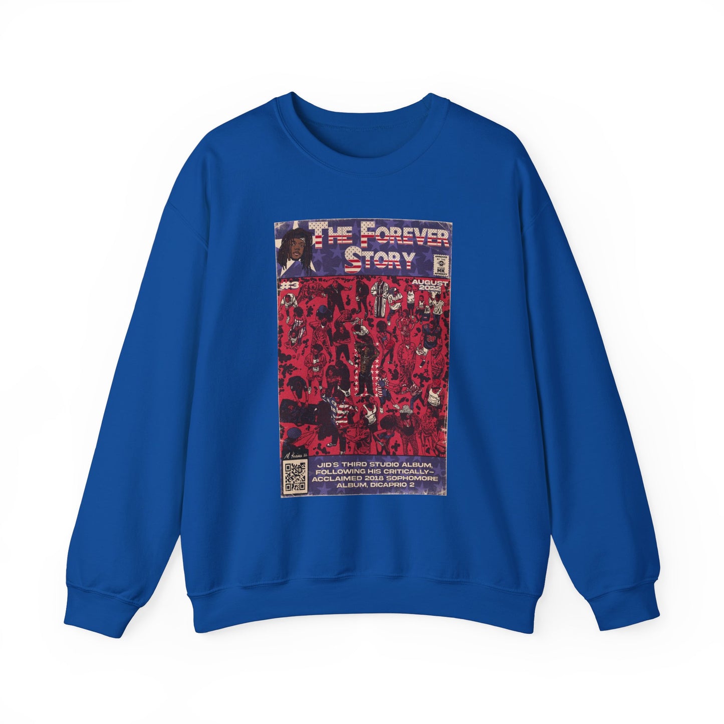 JID- The Forever Story -  Unisex Heavy Blend™ Crewneck Sweatshirt