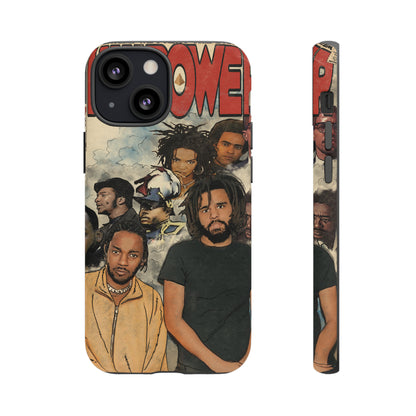 Kendrick Lamar and J. Cole - Hiiipower - Tough Phone Cases