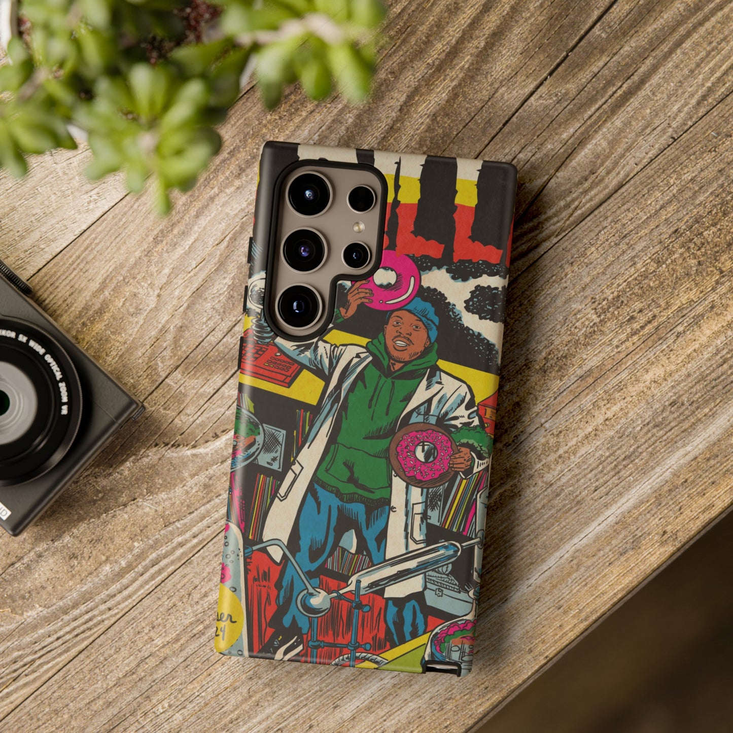 J Dilla - Comic Book Art - Tough Phone Cases