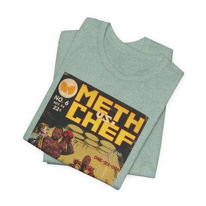 Meth vs. Chef - Wu-Tang - Unisex Jersey Short Sleeve Tee