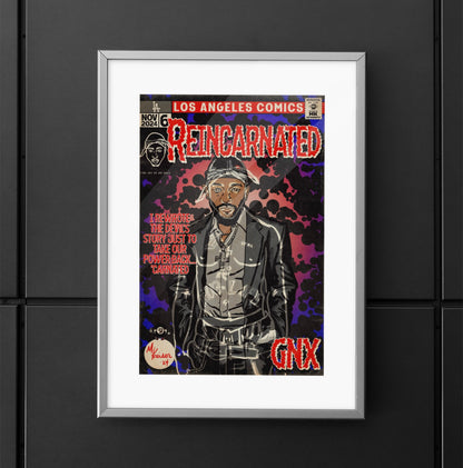 Kendrick Lamar - Reincarnated - Matte Vertical Posters