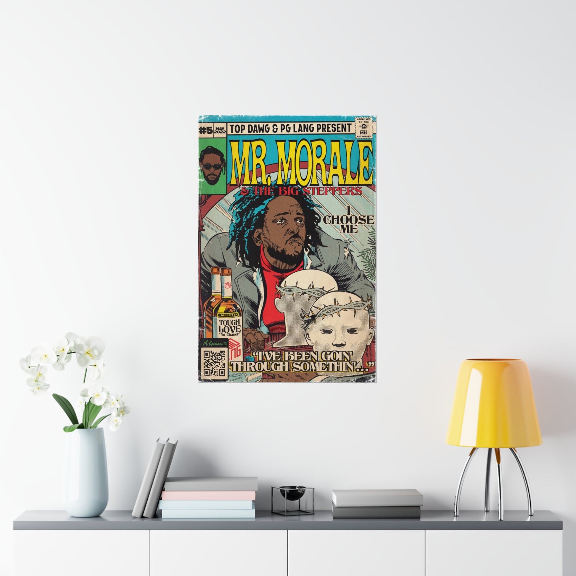Kendrick Lamar- Mr. Morale & The Big Steppers - Vertical Matte Poster –  Fine Art Of MK