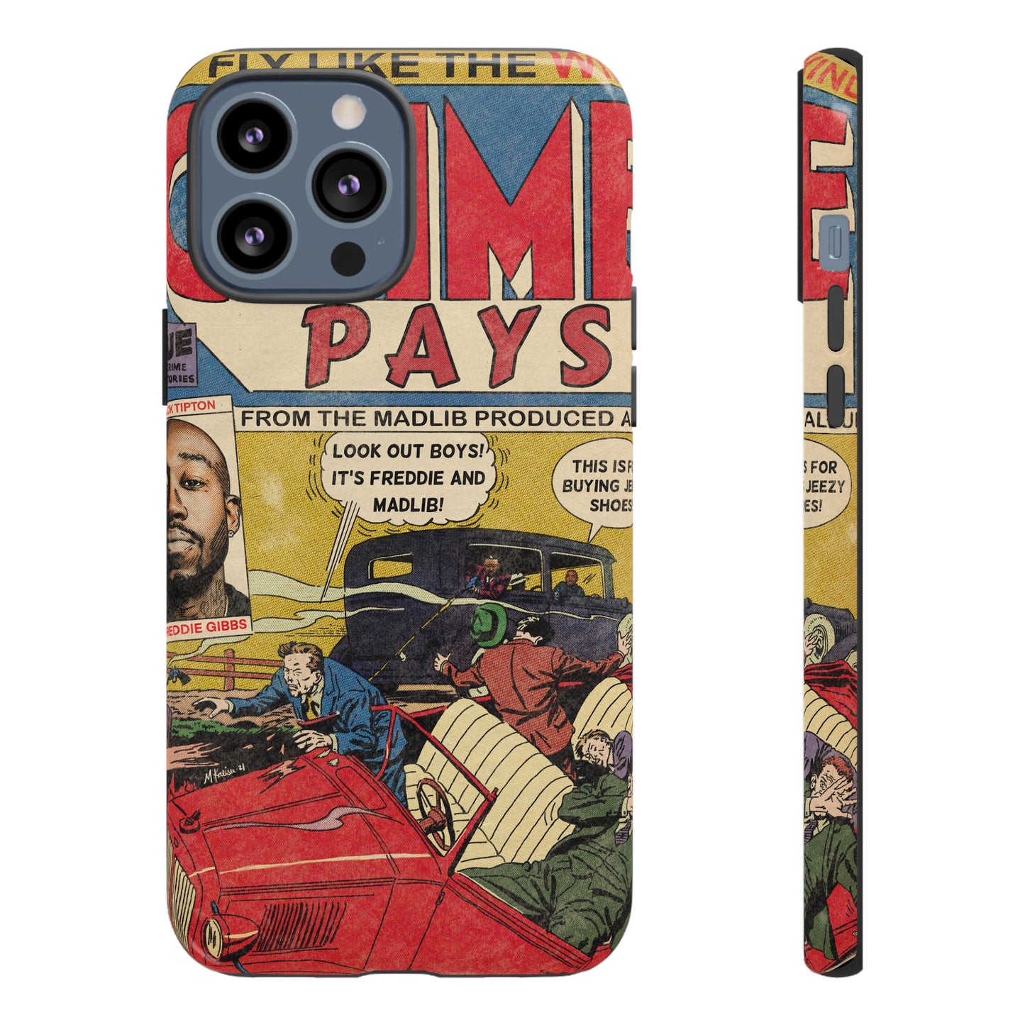 Freddie Gibbs & Madlib - Crime Pays - Tough Phone Cases