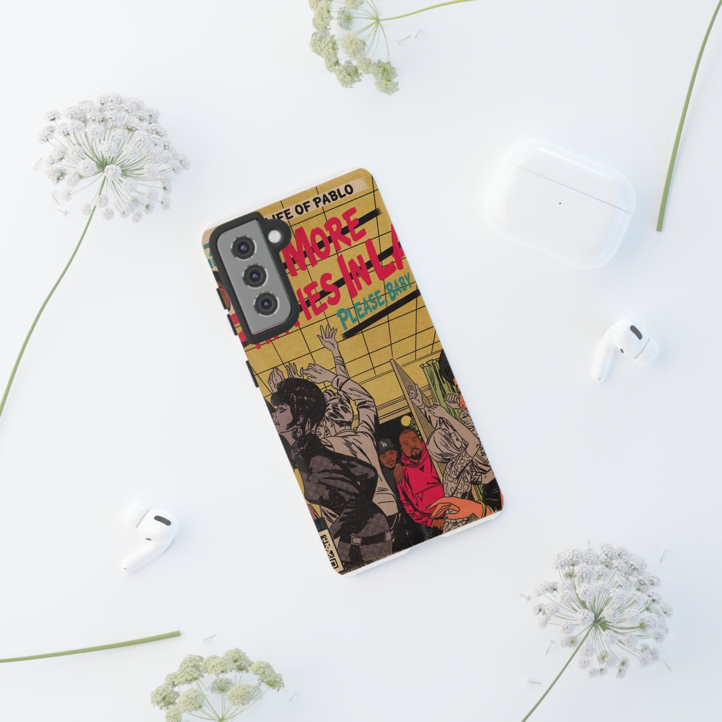 Kanye West & Kendrick Lamar - No More Parties in LA - Tough Phone Cases