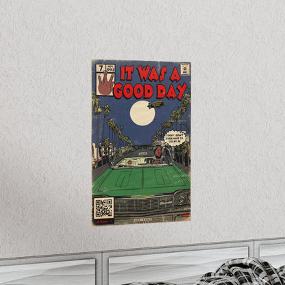 Ice Cube - It Was A Good Day - Vertical Matte Poster