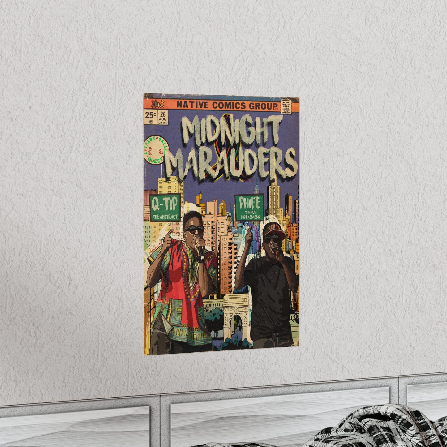 A Tribe Called Quest - Midnight Marauders- Vertical Matte Poster