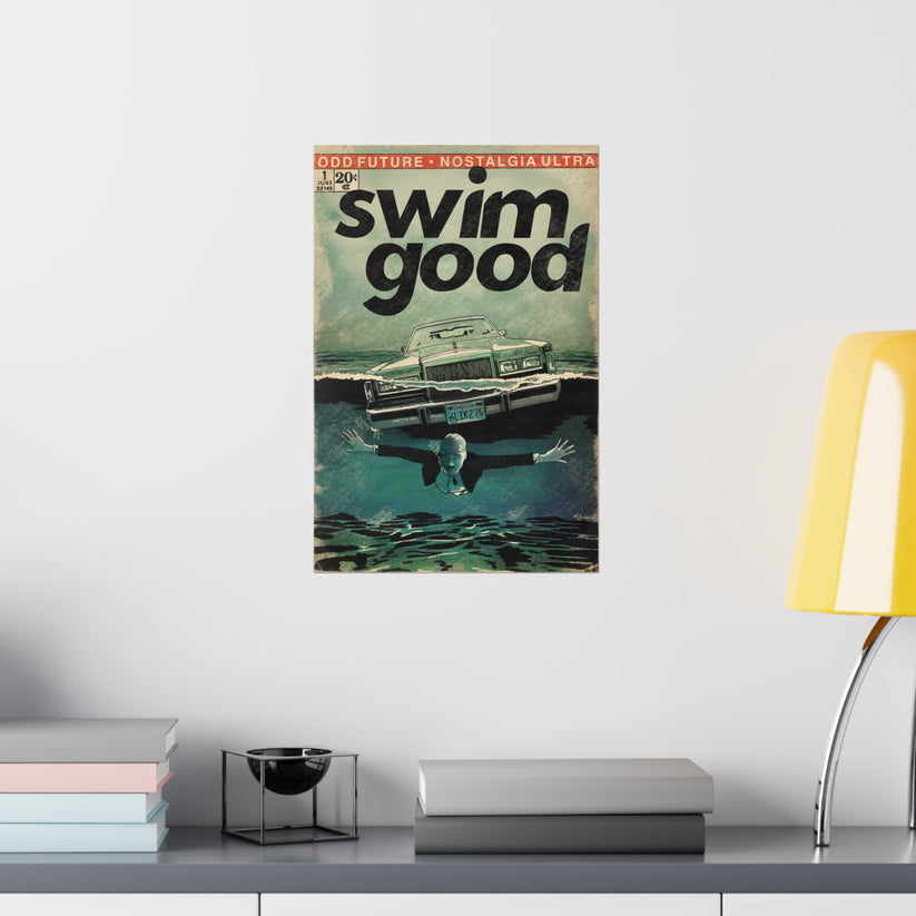 Frank Ocean- Swim Good - Vertical Matte Poster – Fine Art Of MK