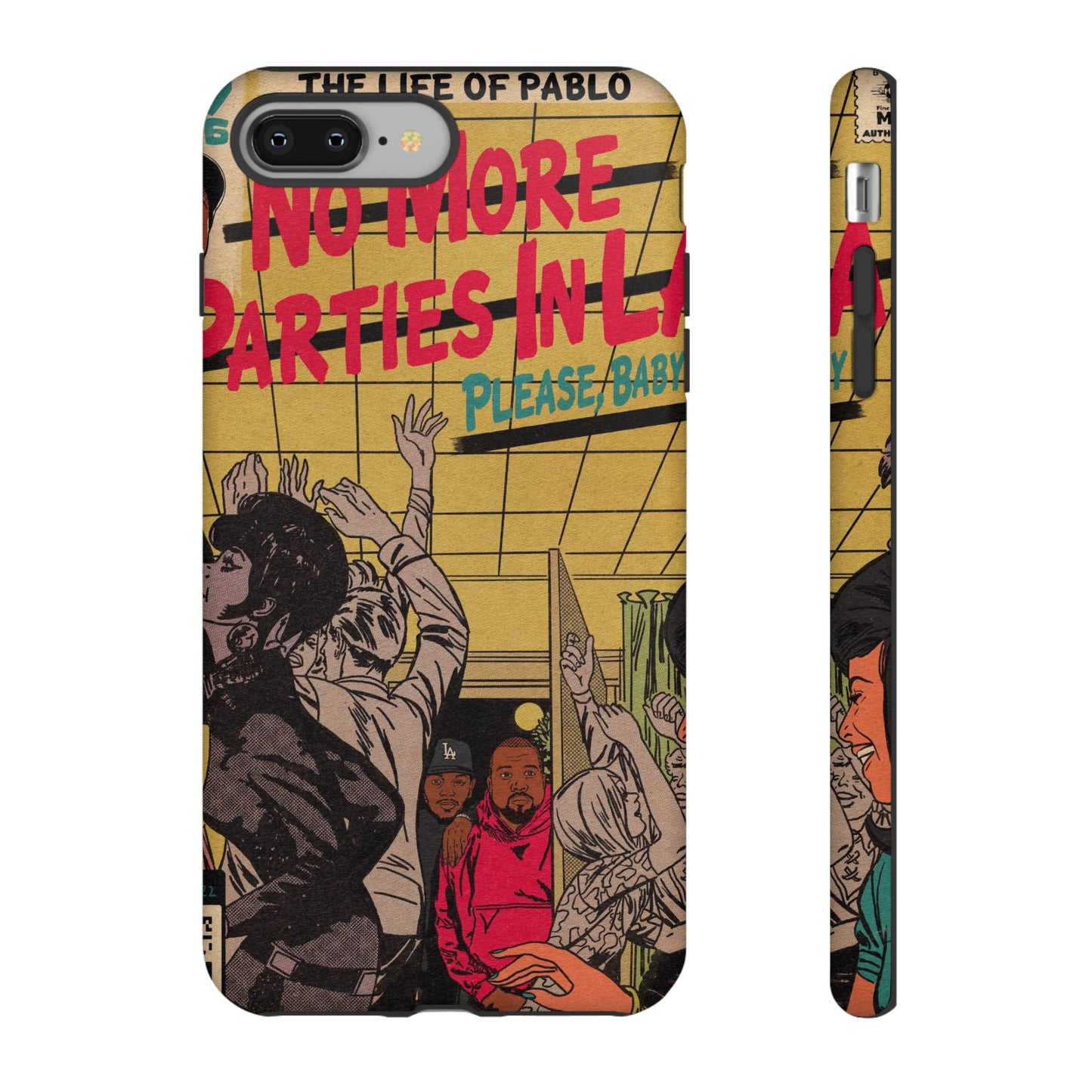 Kanye West & Kendrick Lamar - No More Parties in LA - Tough Phone Cases