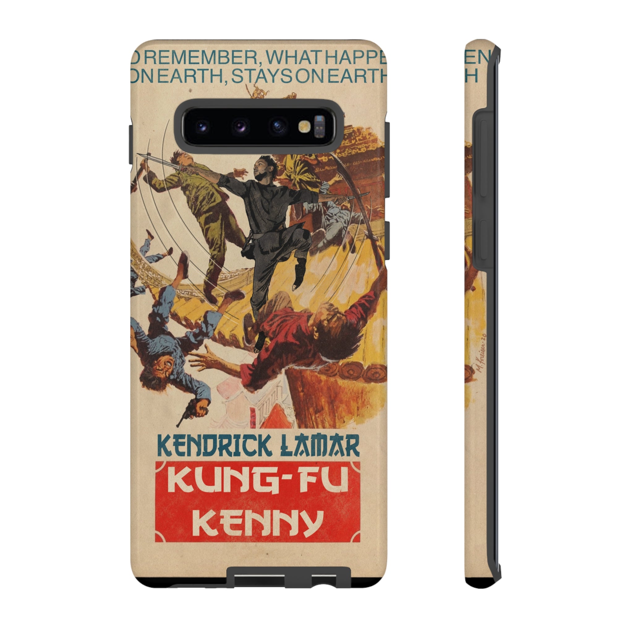 Kendrick Lamar Kung Fu Kenny Tough Phone Cases