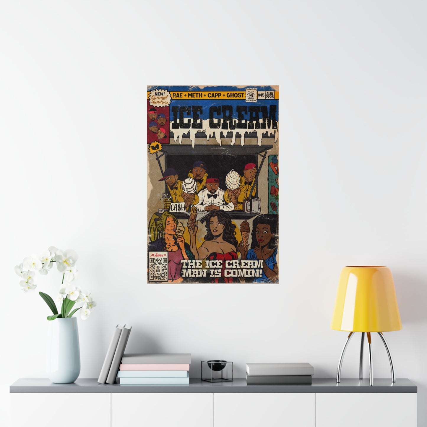 Raekwon- Ice Cream - Premium Matte Vertical Poster